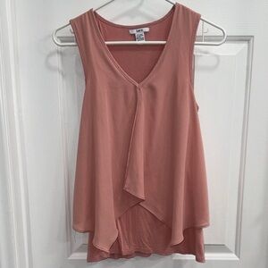 Bar III Pink Sleeveless Tank Top